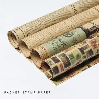 HARDIRON 52x75cm Vintage English Newspaper Bag Flower Paper Gift Flower Wrapping Paper
HARDIRON 52x75cm Vintage English Newspaper Bag Flower Paper Gift Flower Wrapping Paper