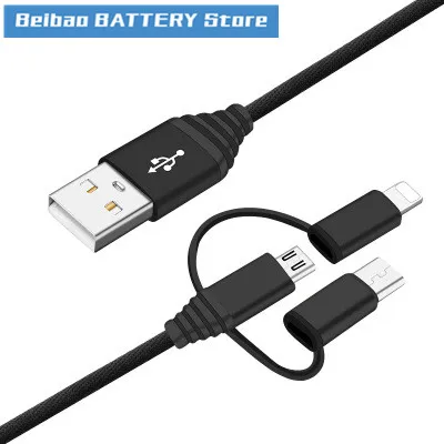 Trinity Data Line is suitable for Apple Android Trinity Charging Line Huayi Drag Triple Weave Knitting Line 3 in 1 fast charge
Trinity Data Line is suitable for Apple Android Trinity Charging Line Huayi Drag Triple Weave Knitting Line 3 in 1 fast charge