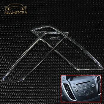 Reamocea 2Pcs ABS Chrome Dashboard Air Condition Vent Outlet Panel Cover Trim Molding for Ford KUGA ESCAPE 2013 2014 2015
Reamocea 2Pcs ABS Chrome Dashboard Air Condition Vent Outlet Panel Cover Trim Molding for Ford KUGA ESCAPE 2013 2014 2015