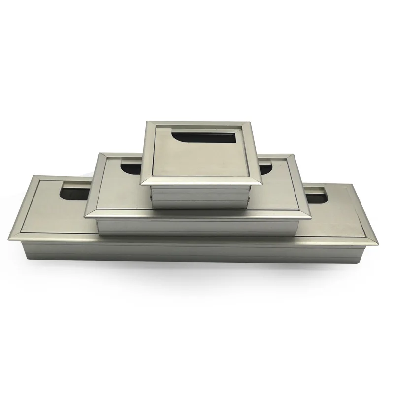 Square Metal Computer Desk Wire Hole Decorative Cover Desk Outlet Aluminum Alloy Embedded Socket Line Hole Cover Grommet Desk
Square Metal Computer Desk Wire Hole Decorative Cover Desk Outlet Aluminum Alloy Embedded Socket Line Hole Cover Grommet Desk