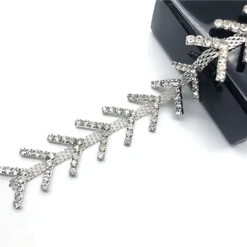 5 Yards/lot V Shape Flat Back Silver Rhinestones Chain Belt DIY Jewelry Dress Crystal Accessories for Clothes Tiaras Bags Shoes
5 Yards/lot V Shape Flat Back Silver Rhinestones Chain Belt DIY Jewelry Dress Crystal Accessories for Clothes Tiaras Bags Shoes