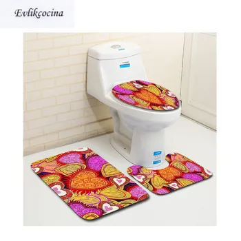 Free Shipping 3pcs Love Red Banyo Bathroom Carpet U Type Toliet Bath Mats Set Non Slip Pad Tapis Salle De Bain Alfombra Bano
Free Shipping 3pcs Love Red Banyo Bathroom Carpet U Type Toliet Bath Mats Set Non Slip Pad Tapis Salle De Bain Alfombra Bano