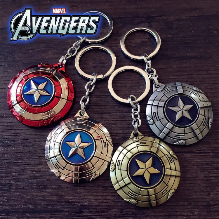 10pcs/lot Movie Theme Party Gift The Avengers Captain America Shield Keychains Alloy Superhero Ringchains for Halloween
10pcs/lot Movie Theme Party Gift The Avengers Captain America Shield Keychains Alloy Superhero Ringchains for Halloween