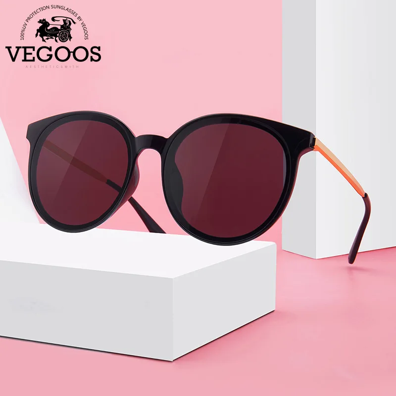 VEGOOS Sunglasses Women Vintage Round Designer Sun Glasses 2019 Luxury Brand Original Design Shades for Women UV400 Protection
VEGOOS Sunglasses Women Vintage Round Designer Sun Glasses 2019 Luxury Brand Original Design Shades for Women UV400 Protection