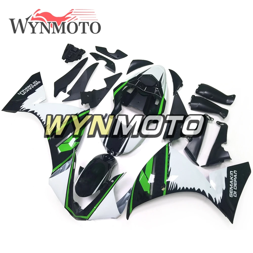 Полный комплект обтекателей из пластика ABS для Yamaha YZF1000 R1 2009 - 2011 09 10 11 мотоциклетный глянцевый черный зеленый на заказ
Полный комплект обтекателей из пластика ABS для Yamaha YZF1000 R1 2009 - 2011 09 10 11 мотоциклетный глянцевый черный зеленый на заказ