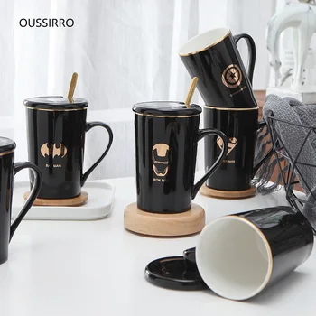 OUSSIRRO Super Hero Avenger Justice League Infinity Mugs With Cover and Spoon Pure Color Mugs Cup Kitchen Tool Gift
OUSSIRRO Super Hero Avenger Justice League Infinity Mugs With Cover and Spoon Pure Color Mugs Cup Kitchen Tool Gift