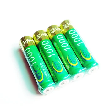 100Pcs/lot AAA Battery 1.2V 1000mAh Ni-MH Rechargeable Batteries Baterias Bateria for Led Flashlight Torch Toys
100Pcs/lot AAA Battery 1.2V 1000mAh Ni-MH Rechargeable Batteries Baterias Bateria for Led Flashlight Torch Toys