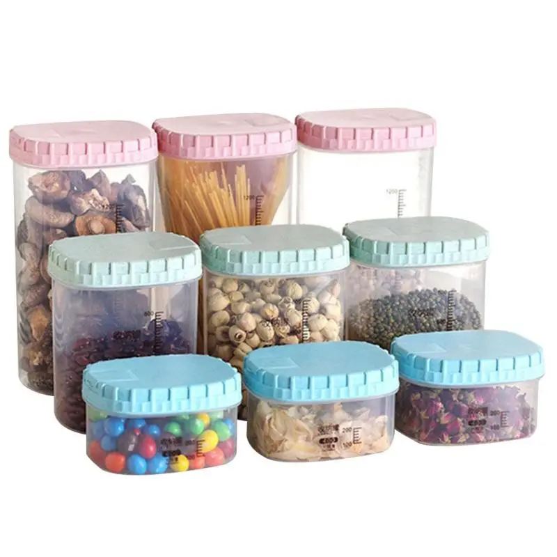 1pc food Sealed jars box Tea Bean Grain Spice Food Grain Plastic Storage Box For Kitchen Fridge Container #A10
1pc food Sealed jars box Tea Bean Grain Spice Food Grain Plastic Storage Box For Kitchen Fridge Container #A10