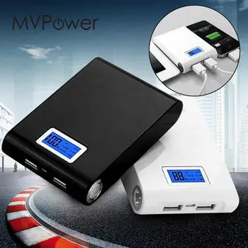 MVpower Power Bank Box Case Dual USB Charger Charging 4x18650 Battery LCD DIY Kits Set for Smart Phone Universal
MVpower Power Bank Box Case Dual USB Charger Charging 4x18650 Battery LCD DIY Kits Set for Smart Phone Universal
