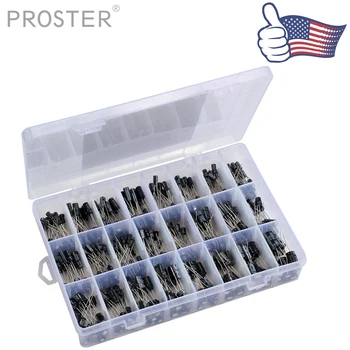 (Send from US)Proster 16V-50V 24 kinds of 500pcs Electrolytic Capacitor Assortment Kit Set Box 0.1UF-1000UF
(Send from US)Proster 16V-50V 24 kinds of 500pcs Electrolytic Capacitor Assortment Kit Set Box 0.1UF-1000UF