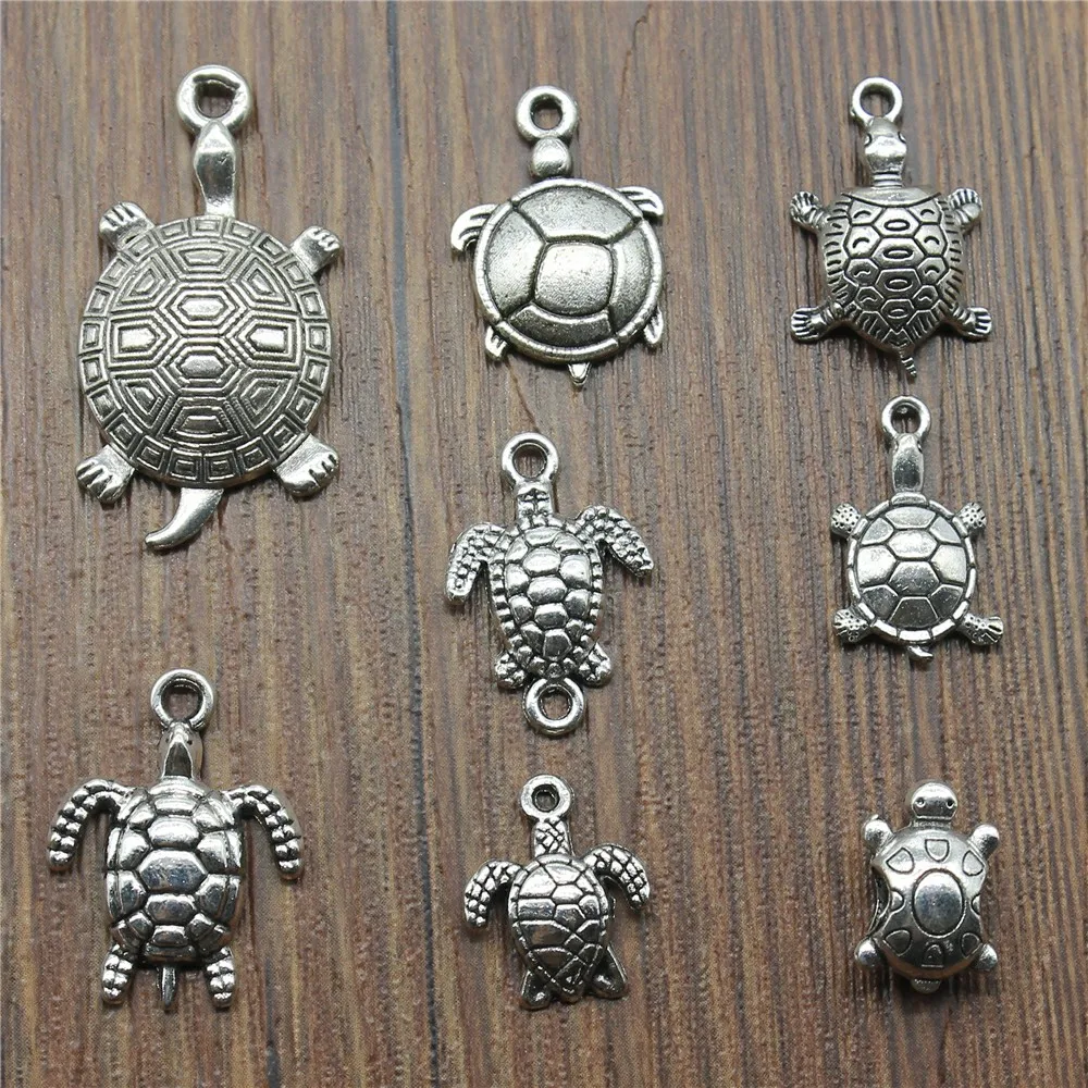3 Piece Mix Tortoise Charms For Jewelry Making Diy Craft Turtle Charms Antique Silver Color Sea Turtle Pendant Charms
3 Piece Mix Tortoise Charms For Jewelry Making Diy Craft Turtle Charms Antique Silver Color Sea Turtle Pendant Charms