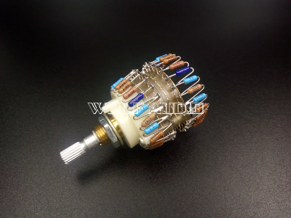 1PCS Assembled Dale 23 Step Attenuator 2-Chl Volume potentiometer 250k
1PCS Assembled Dale 23 Step Attenuator 2-Chl Volume potentiometer 250k