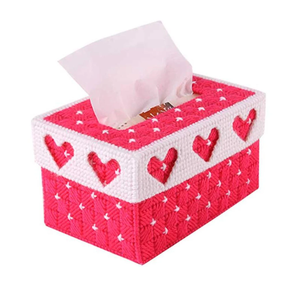 OUNONA DIY Handmade 3D Cross Stitch Embroidery Paper Napkin Holder Removable Tissue Box Cover
OUNONA DIY Handmade 3D Cross Stitch Embroidery Paper Napkin Holder Removable Tissue Box Cover