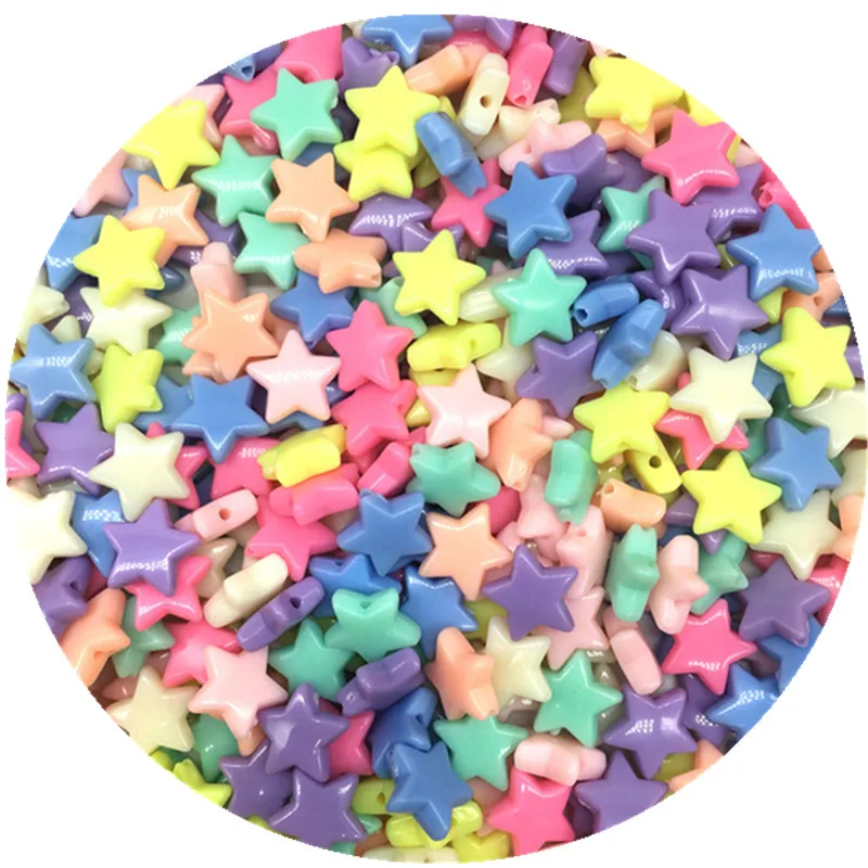 50pcs/Lot 14mm Cheap Colorful Five Angle Star Shape Acrylic Bead DIY Bracelet Necklace Jewelry Making Wholesale Random Mix Send
50pcs/Lot 14mm Cheap Colorful Five Angle Star Shape Acrylic Bead DIY Bracelet Necklace Jewelry Making Wholesale Random Mix Send