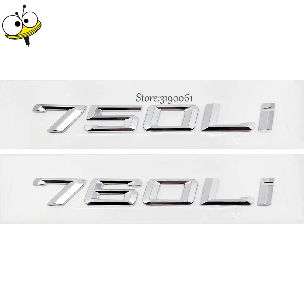 Exterior Car-styling DIY Sticker Metal Plastic Auto Car Sticker Decal Badge Emblem For BMW 7 Series 750Li 760Li 750 760 GT
Exterior Car-styling DIY Sticker Metal Plastic Auto Car Sticker Decal Badge Emblem For BMW 7 Series 750Li 760Li 750 760 GT