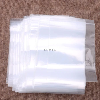 100 pcs Plastic Bags white Grip Self Press Seal Resealable Zip Lock Clear Cookie Cake Candy Bags
100 pcs Plastic Bags white Grip Self Press Seal Resealable Zip Lock Clear Cookie Cake Candy Bags