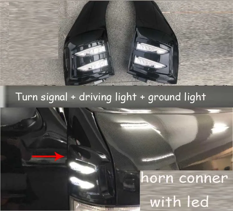 For HIACE 200 series 2005-17 Modified Conner Horn Board with Turn signal + driving light + ground light
For HIACE 200 series 2005-17 Modified Conner Horn Board with Turn signal + driving light + ground light