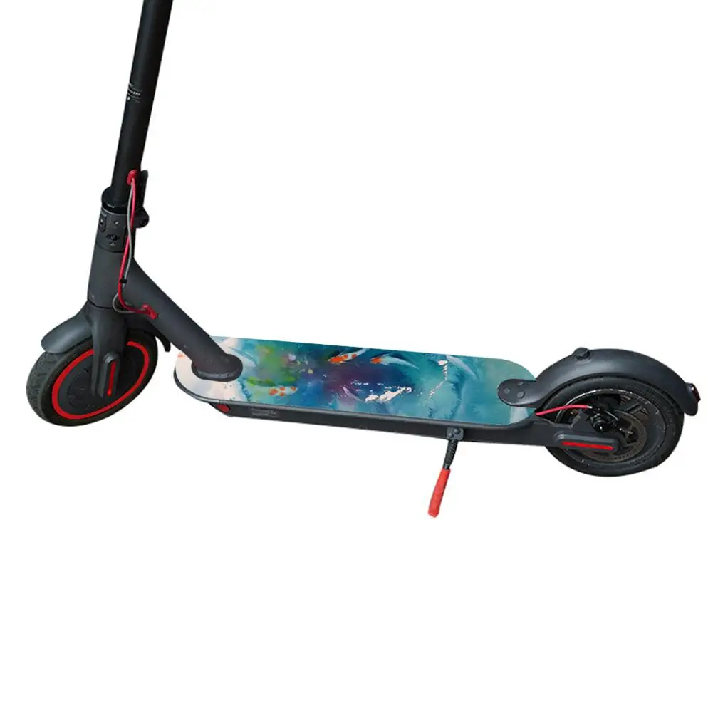 For Xiaomi Mijia M365 DIY Sandpaper Waterproof Anti-slip Electric Scooter Sticker Footboard Pedal Tape Skateboard