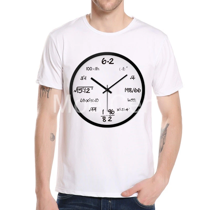New Fashion Mathematical Formula Clocks Men T Shirt Summer Punk 3D Printed T Shirt Cool Casual T-shirt Unisex Plus Size L8-A-13
New Fashion Mathematical Formula Clocks Men T Shirt Summer Punk 3D Printed T Shirt Cool Casual T-shirt Unisex Plus Size L8-A-13