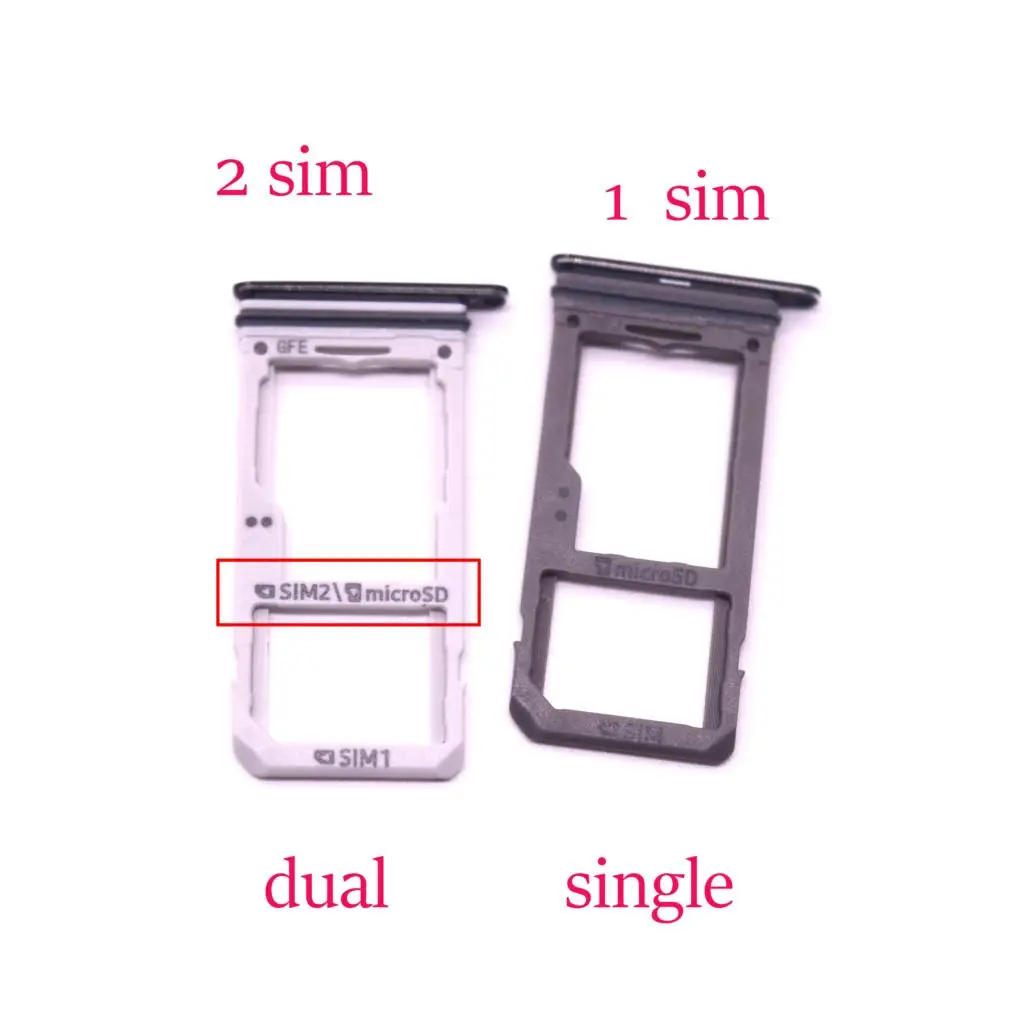 1PCS Dual/Single SIM Card Slot SD Card Tray Holder Adapter for Samsung Galaxy S8 G950 S8 Plus G955
1PCS Dual/Single SIM Card Slot SD Card Tray Holder Adapter for Samsung Galaxy S8 G950 S8 Plus G955