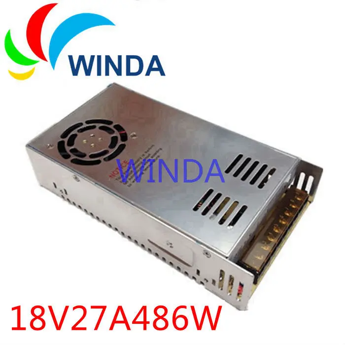 486W switching power supply output 18V 27A built-in cooling DC fan security full range DC transformer 110V 220V
486W switching power supply output 18V 27A built-in cooling DC fan security full range DC transformer 110V 220V