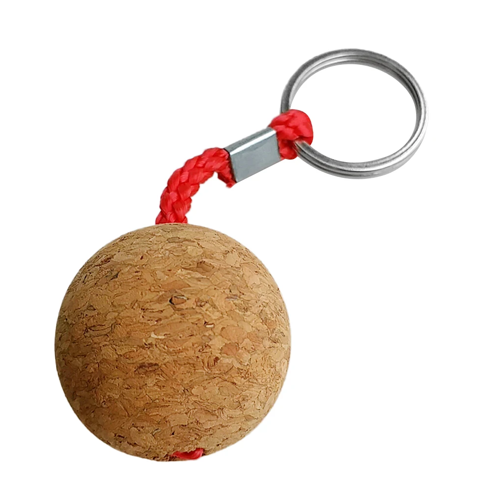 3.5cm Single Ball Cork Keyring Buoyant Key Ring Marine Sailing Boat Float for Boating Fishing Canoeing Kayaking Water Sports
3.5cm Single Ball Cork Keyring Buoyant Key Ring Marine Sailing Boat Float for Boating Fishing Canoeing Kayaking Water Sports