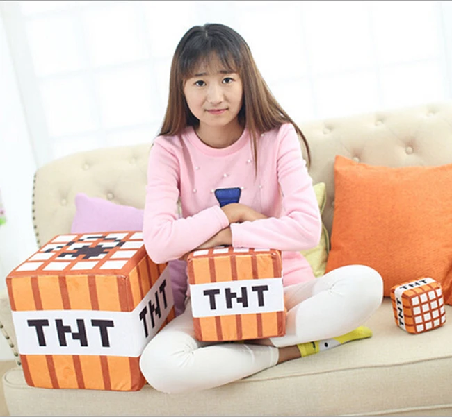 1 Piece hot 10cm Minecraft Plush Toys Cotton Stuffed TNT Key Chain Bomb For Kids gift cartoon plush collection wholesale
1 Piece hot 10cm Minecraft Plush Toys Cotton Stuffed TNT Key Chain Bomb For Kids gift cartoon plush collection wholesale