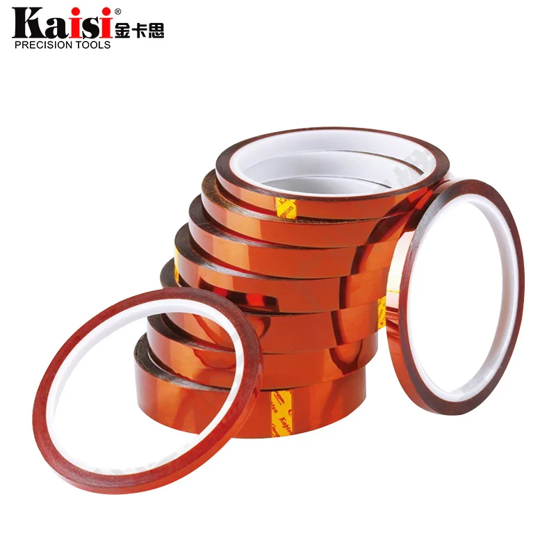 Kaisi 33cm Heat Resistant Polyimide Tape High Temperature Adhesive Insulation Tape for BGA Electronic Repair PCB SMT
Kaisi 33cm Heat Resistant Polyimide Tape High Temperature Adhesive Insulation Tape for BGA Electronic Repair PCB SMT