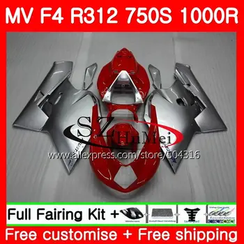 Body For MV Agusta F4 RR312 Silver red 750S 05 06 1000CC 05 06 93SH3 1000R 312 1078 1+1 1000 R 750 MA MV F4 2005 2006 Fairings
Body For MV Agusta F4 RR312 Silver red 750S 05 06 1000CC 05 06 93SH3 1000R 312 1078 1+1 1000 R 750 MA MV F4 2005 2006 Fairings