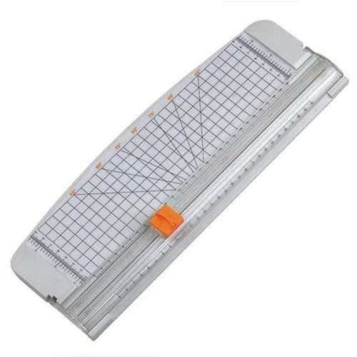 JIELISI 12" A4 Paper Cutter Trimmer White with Multi-function Automatic Security Safeguard When Cutting
JIELISI 12" A4 Paper Cutter Trimmer White with Multi-function Automatic Security Safeguard When Cutting