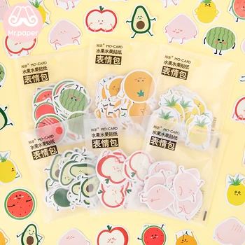 Mr.paper 45Pcs/bag 6 Designs Cute Cartoon Fruits Sticker Peach Pineapple Watermelon Orange Bullet Journal Deco Children Stickers
Mr.paper 45Pcs/bag 6 Designs Cute Cartoon Fruits Sticker Peach Pineapple Watermelon Orange Bullet Journal Deco Children Stickers