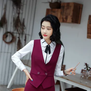 2018 New Styles Formal Vest Coat & Waistcoat For Women Professional Office Work Wear Jackets Ladies Tops Blazers Clothes
2018 New Styles Formal Vest Coat & Waistcoat For Women Professional Office Work Wear Jackets Ladies Tops Blazers Clothes
