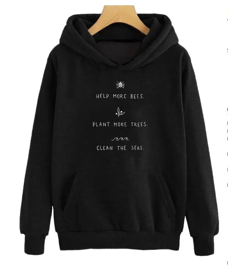 help moew bees Sweatshirt plant more trees Hoodies clean the seas Pullover Save the bees slogan graphic jumper gift trendy sweat
help moew bees Sweatshirt plant more trees Hoodies clean the seas Pullover Save the bees slogan graphic jumper gift trendy sweat
