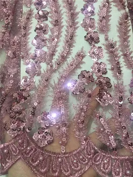 Embroidery Mesh Beads Lace Fabric African Quality 2018 Mesh Wedding Laces sequins Indonesia Dress Fabrics wine red pink
Embroidery Mesh Beads Lace Fabric African Quality 2018 Mesh Wedding Laces sequins Indonesia Dress Fabrics wine red pink