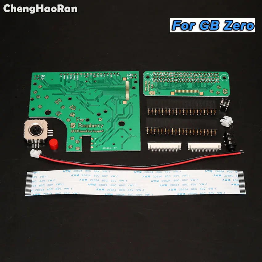 ChengHaoRan DIY 6 Buttons PCB Board Switch Wire Connector Kit For Raspberry Pi GBZ For Game Boy GB Zero DMG-001
ChengHaoRan DIY 6 Buttons PCB Board Switch Wire Connector Kit For Raspberry Pi GBZ For Game Boy GB Zero DMG-001