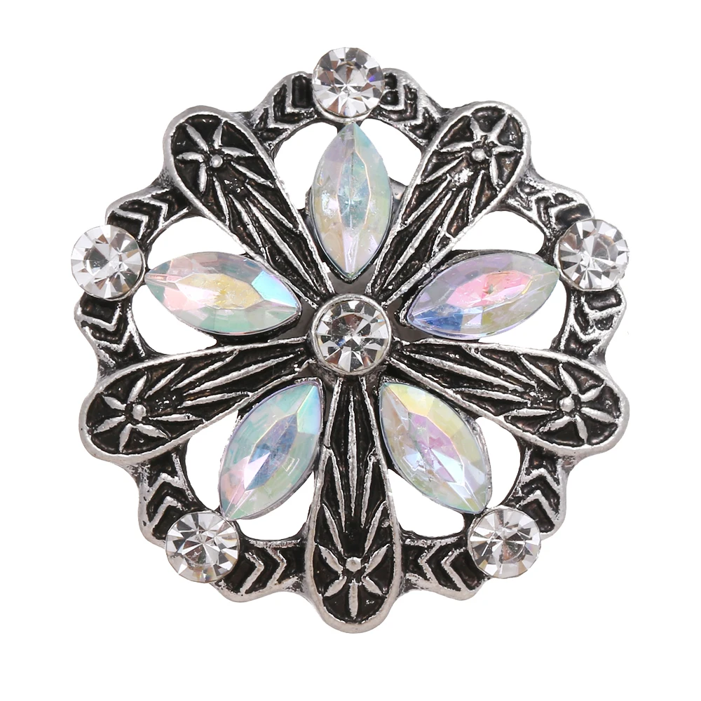 New Snap Jewelry White Flower 18mm Snap Buttons with Rhinestone Charm Button Fit Snap Bracelets Bangles Necklace
New Snap Jewelry White Flower 18mm Snap Buttons with Rhinestone Charm Button Fit Snap Bracelets Bangles Necklace