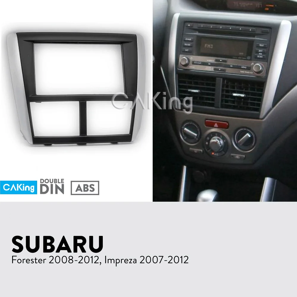 Car Fascia Radio Panel for SUBARU Forester 2008-2012, Impreza 2007-2012 Dash Kit Install Facia Plate Bezel Console Adapter Trim
Car Fascia Radio Panel for SUBARU Forester 2008-2012, Impreza 2007-2012 Dash Kit Install Facia Plate Bezel Console Adapter Trim