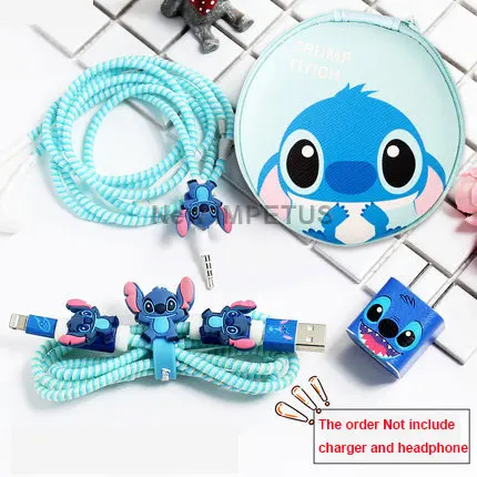 Round Earphone Bag Cartoon Earphone Protector Set With Charger Stickers Spiral Cord Protector For iphone 5 6 7 8 Cable Winder
Round Earphone Bag Cartoon Earphone Protector Set With Charger Stickers Spiral Cord Protector For iphone 5 6 7 8 Cable Winder