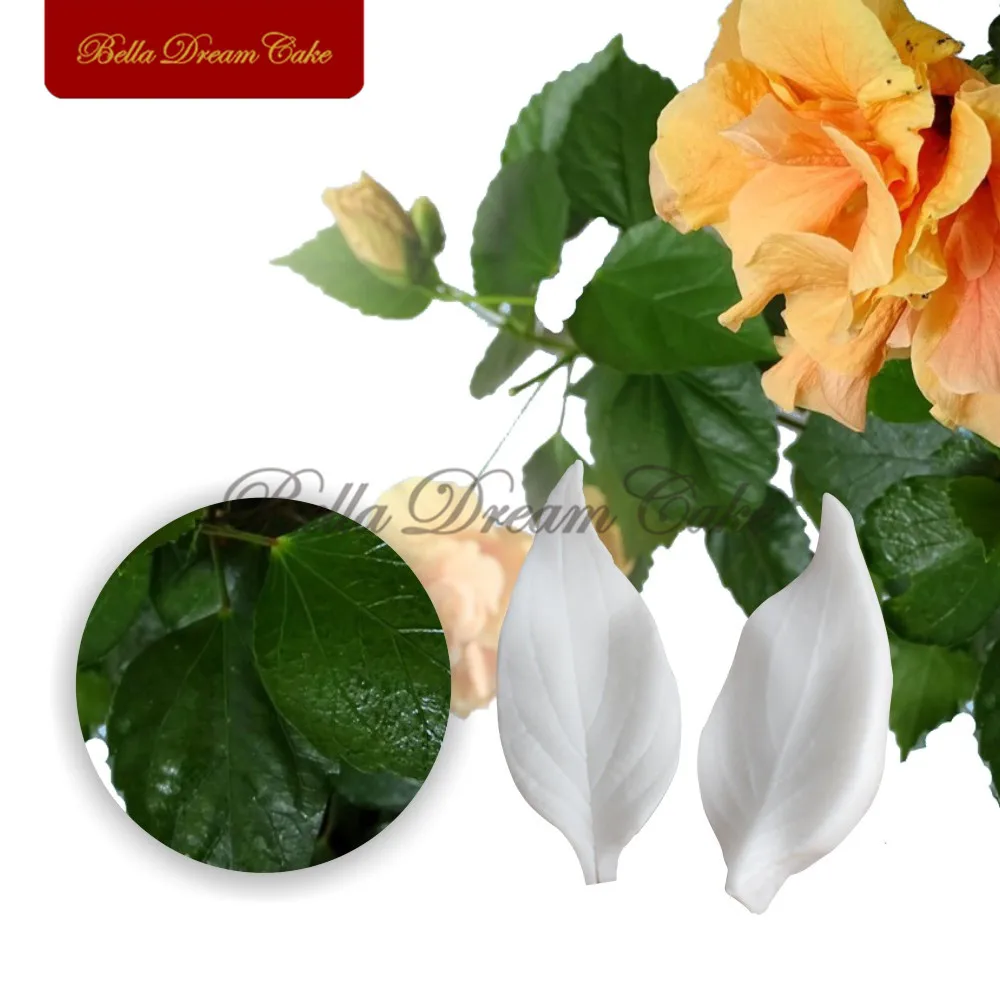 Hibiscus Leaf Veiner Silicone Mold Handmade GumPaste Mold Fondant Sugarcraft Mould Set Sugar Cake Decorating Tool Bakeware
Hibiscus Leaf Veiner Silicone Mold Handmade GumPaste Mold Fondant Sugarcraft Mould Set Sugar Cake Decorating Tool Bakeware