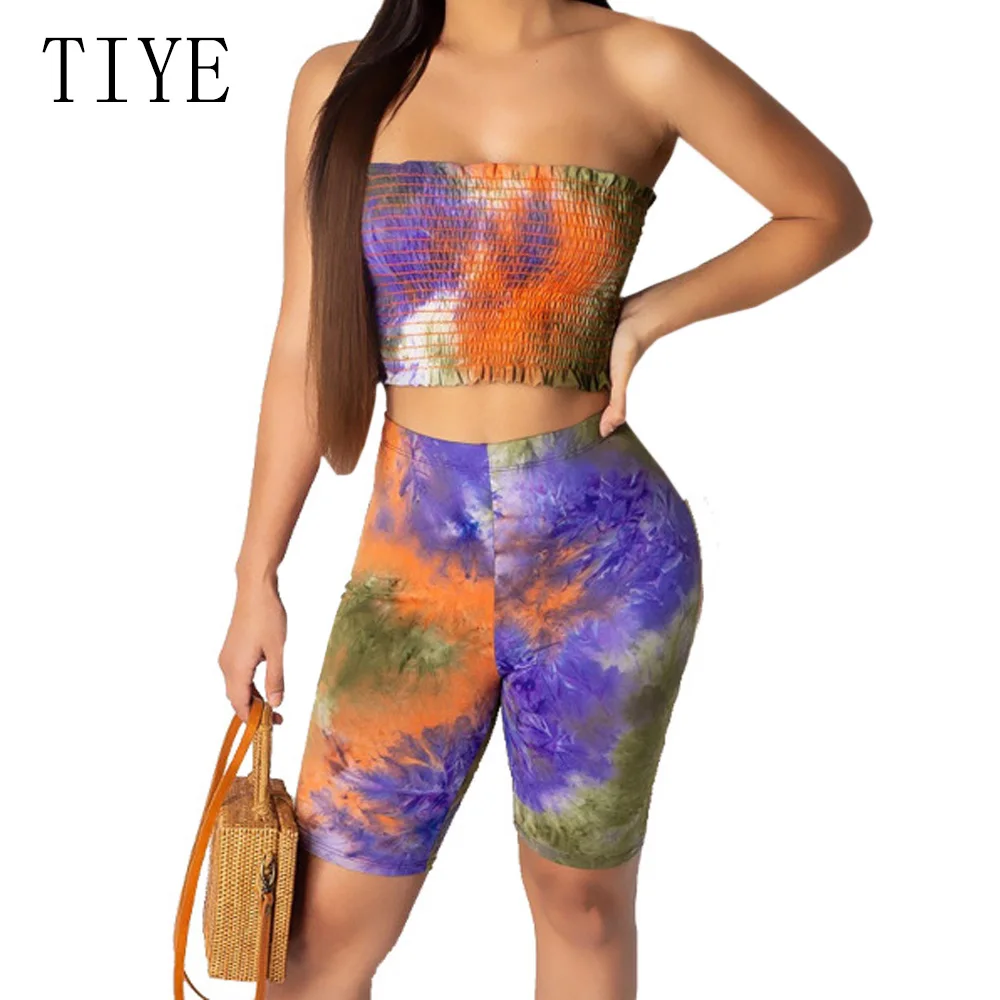 TIYE Sexy Off Shoulder Sleeveless Two Piece Sets Skinny Jumpsuits Women Summer Casual Beach Print Hollow Out Vintage Bodysuits 
TIYE Sexy Off Shoulder Sleeveless Two Piece Sets Skinny Jumpsuits Women Summer Casual Beach Print Hollow Out Vintage Bodysuits