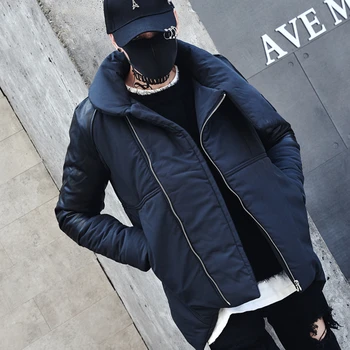 New Stand Collar Stitching Casual Winter Male Thick Jackets Warm Men Clothes Parka Outerwear Top Coat
New Stand Collar Stitching Casual Winter Male Thick Jackets Warm Men Clothes Parka Outerwear Top Coat