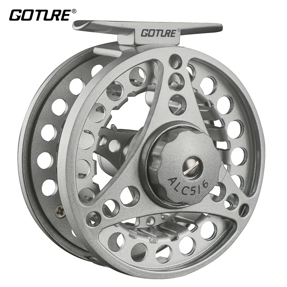 Goture большая Arbor ALC Рыболовная катушка 3/4 5/6 7/8 WT алюминиевая рама 2 + 1BB левое правое