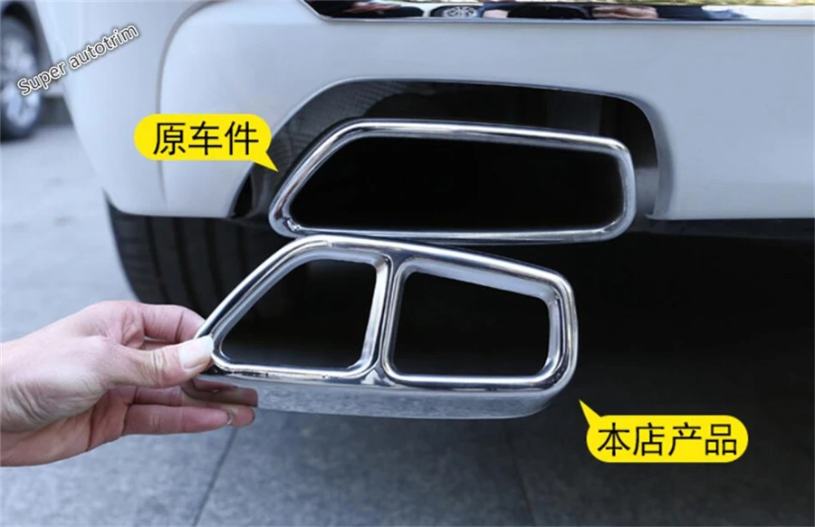 Lapetus Rear Bumper Tail Dual Exhaust End Pipe Muffler Tip Cover Trim Fit For BMW 5 Series Sedan G30 525 528 530 2017 2018 2019
Lapetus Rear Bumper Tail Dual Exhaust End Pipe Muffler Tip Cover Trim Fit For BMW 5 Series Sedan G30 525 528 530 2017 2018 2019