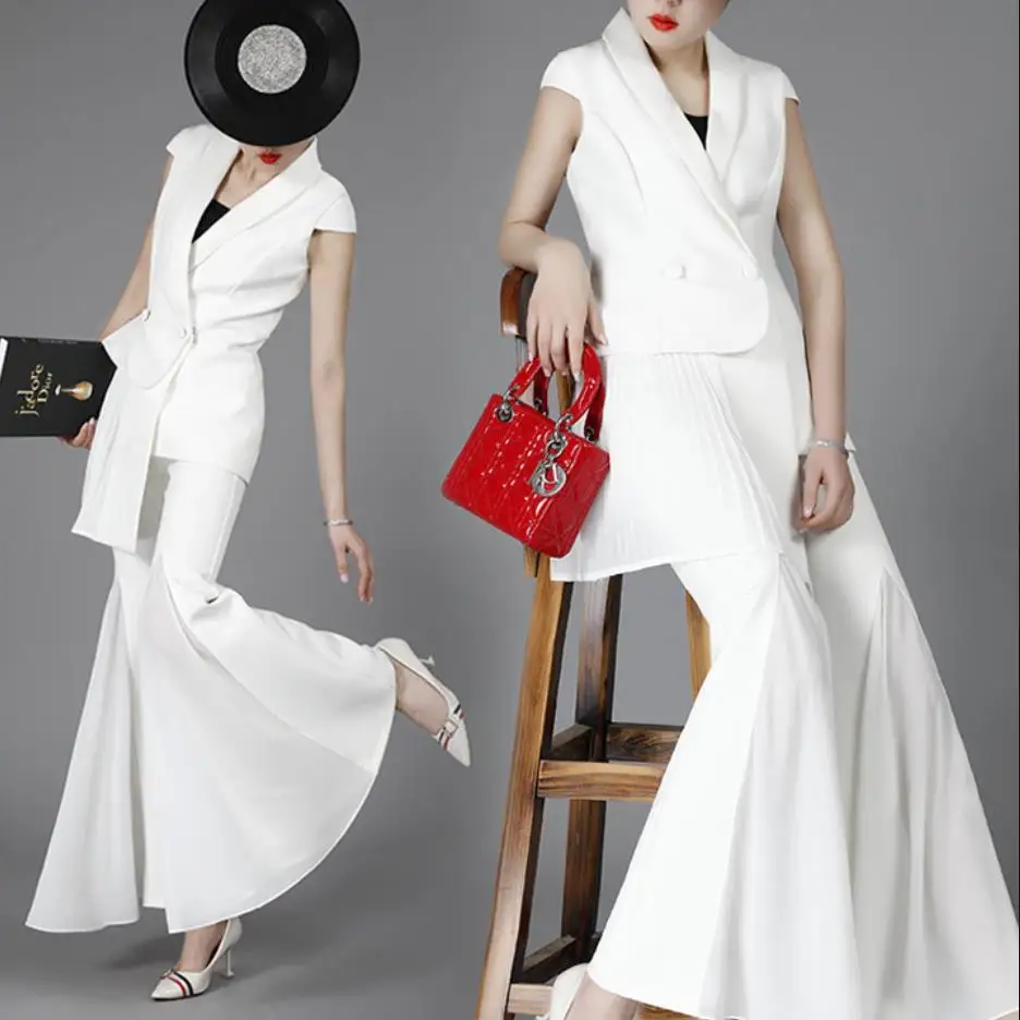 2019 summer fashion women Two Piece Set office lady short sleeve blazer caot+ high waist Flare Pants
2019 summer fashion women Two Piece Set office lady short sleeve blazer caot+ high waist Flare Pants
