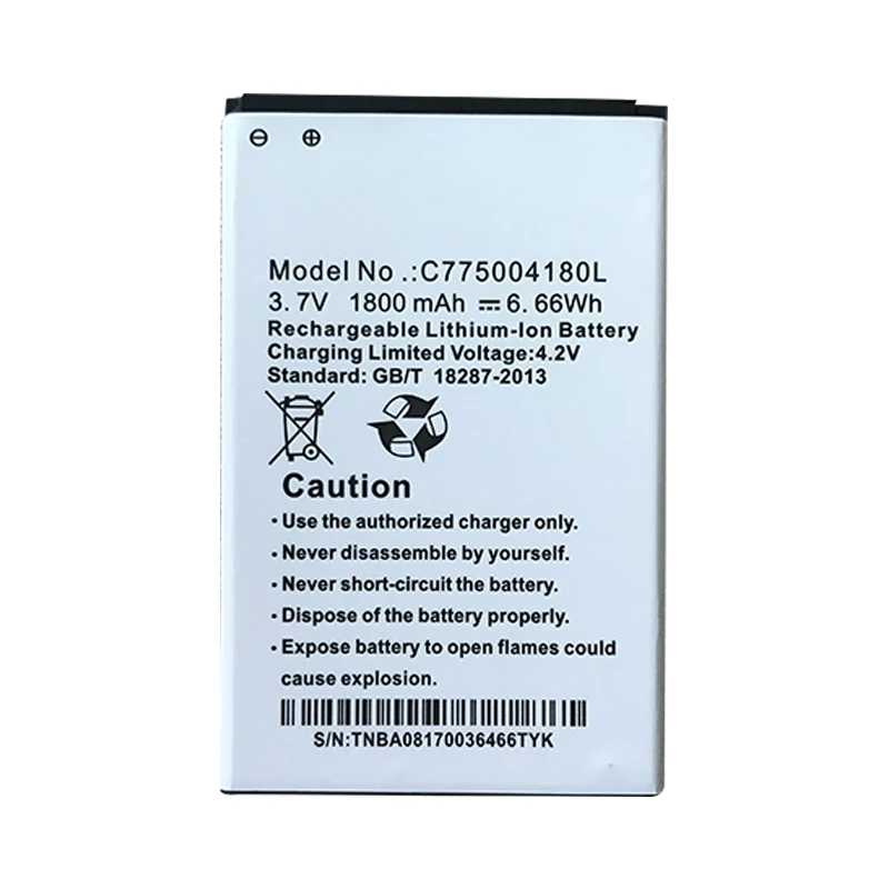 New Original C775004180L Replacement Internal Battery For BLU Studio 5.0 C D536U Battery for Advance 5'' D030UX
New Original C775004180L Replacement Internal Battery For BLU Studio 5.0 C D536U Battery for Advance 5'' D030UX