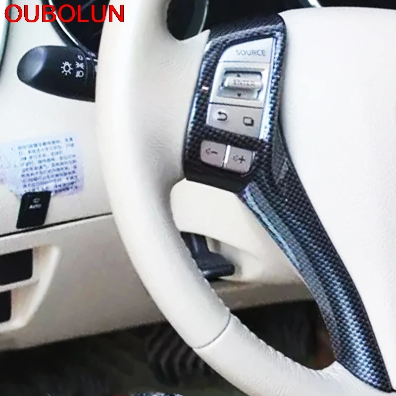 OUBOLUN For Nissan qashqai j11 Teana 2016 ABS Carbon Fiber Look Steering Wheel Switch Button Cap Sticker Accessories Trim
OUBOLUN For Nissan qashqai j11 Teana 2016 ABS Carbon Fiber Look Steering Wheel Switch Button Cap Sticker Accessories Trim
