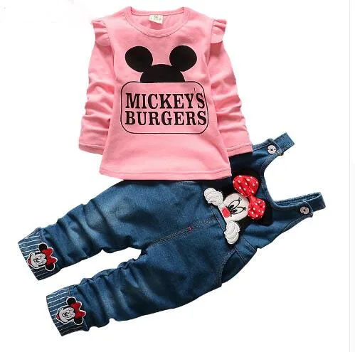 Minnie Clothing Sets Kids Autumn Character Cotton Long Sleeve Shirt +Pants Suit Children Set
Minnie Clothing Sets Kids Autumn Character Cotton Long Sleeve Shirt +Pants Suit Children Set