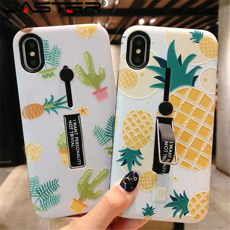 JASTER Hide Ring Stand Holder Case For iPhone 11 11pro 11pro max Pineapple Marble Phone Cases For iPhone X XS PC Back Cover
JASTER Hide Ring Stand Holder Case For iPhone 11 11pro 11pro max Pineapple Marble Phone Cases For iPhone X XS PC Back Cover