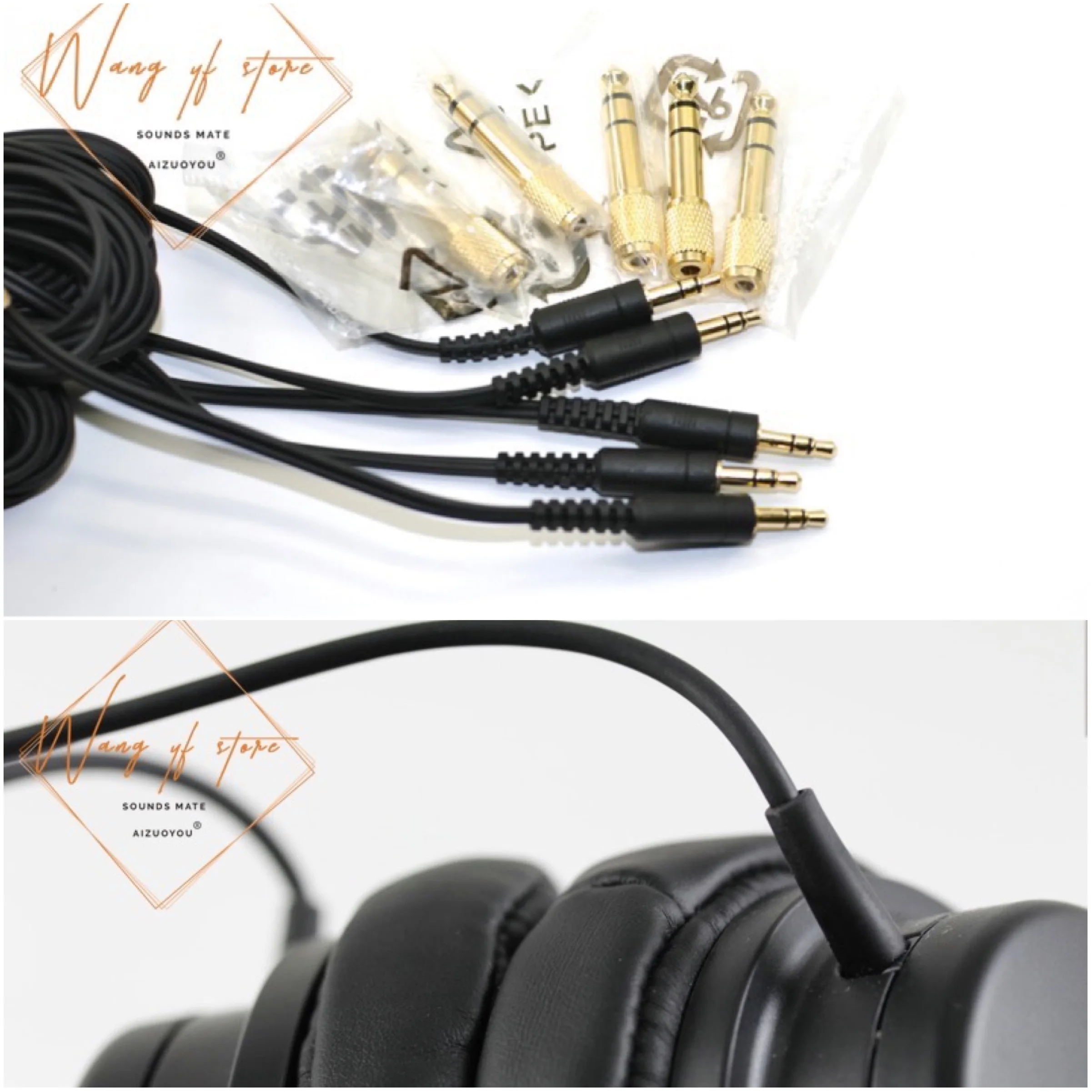 Recabling Upgrade Headphone Cable Wire For DENON AH-D310 AH-D510 D510R Headphone Headset Repair Replacement Line 3 Meters
Recabling Upgrade Headphone Cable Wire For DENON AH-D310 AH-D510 D510R Headphone Headset Repair Replacement Line 3 Meters