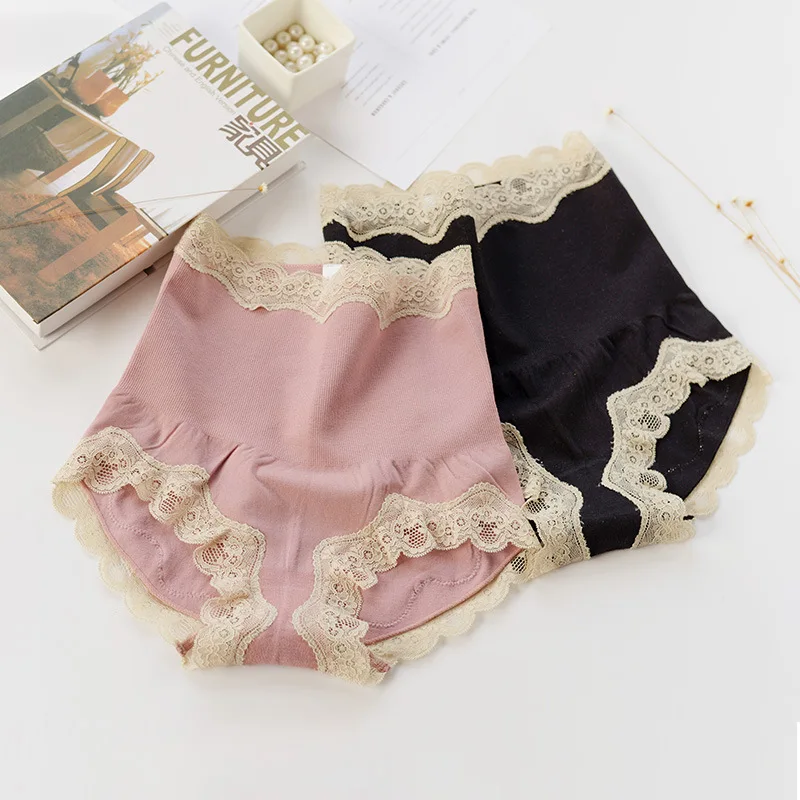Lomonling 3 Colors Fresh Woman Seamless Body Sculpting Triangle Underwear High Waist Abdomen Plastic Modal Lace For Edge
Lomonling 3 Colors Fresh Woman Seamless Body Sculpting Triangle Underwear High Waist Abdomen Plastic Modal Lace For Edge